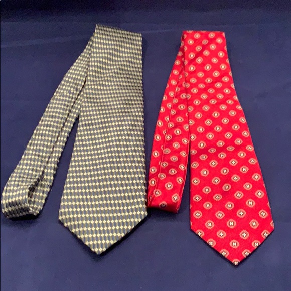 Roundtree & Yorke Other - Two Roundtree & Yorke All Silk Handmade Necktie